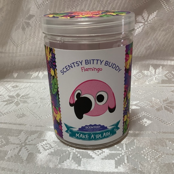 Scentsy Bitty Buddy Flamingo Plush Collectible - Picture 2 of 9